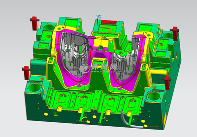 哈弗汽車大燈模具設(shè)計(jì)與塑料制品制造